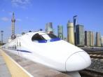 High-speed trains in the Shanghai Lujiazui City background; Shutterstock ID 89928202; Project/Title: Photo Database Top 200