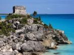Mexico Quintana Roo Tulum Mayan Ruins - Costa Maya Yucatan peninsula; 