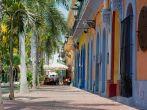Historic Architecture in Mazatlan Mexico; 
