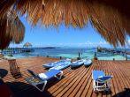 Luxury Vacation Concept. Mexico. Cancun. Caribbean Sea.