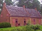 Luycas Van Alen House, a surviving Dutch colonial farmhouse on NY 9H outside Kinderhook, NY, USA