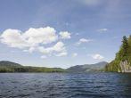 USA, New York State, Adirondack Mountains, Lake Placid
