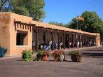 Palace of the Governors, The Plaza, Santa Fe, New Mexico, USA