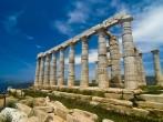 Temple of Poseidon, Cape Sounion, Greece;