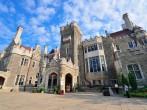 TORONTO, CANADA - JULY 3: Casa Loma exterior view on July 3, 2012 in Toronto, Canada. Built 1911&#xc3;&#x83;?&#xc3;&#x82;?&#xc3;&#x83;?&#xc3;&#x82;&#xc2;&#xa8;C1914 and was Established as museum 1937, it was the largest private residence in Canada.; 