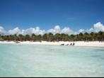 Mexico's Mayan Riviera beach; 